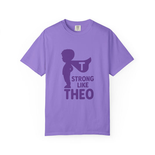Strong Like Theo Tee, Support Tee for TBI Recovery
