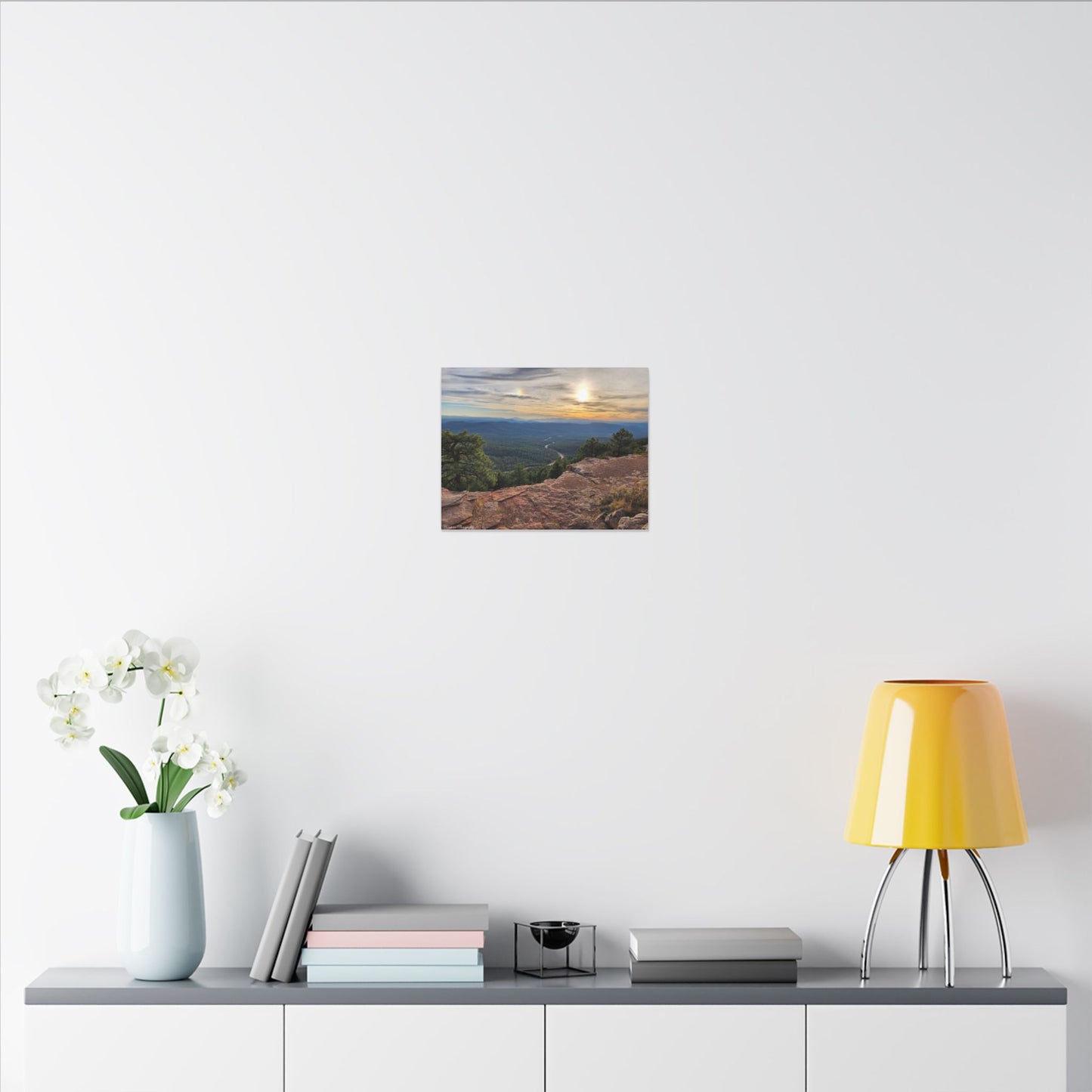 Mogollon Rim Sunset Arizona Landscape Canvas Print