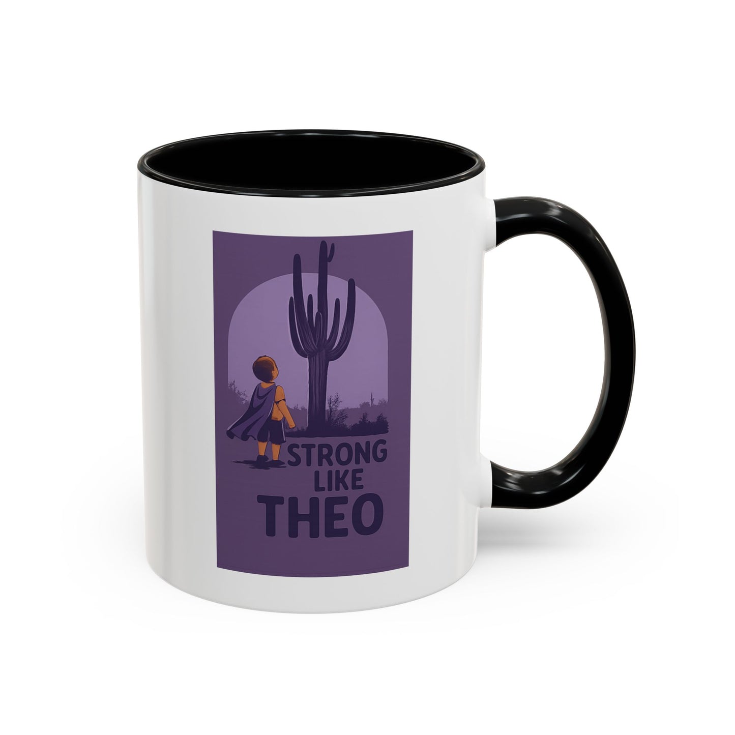"Strong Like Theo" Coffee Mug- Saguaro Edition
