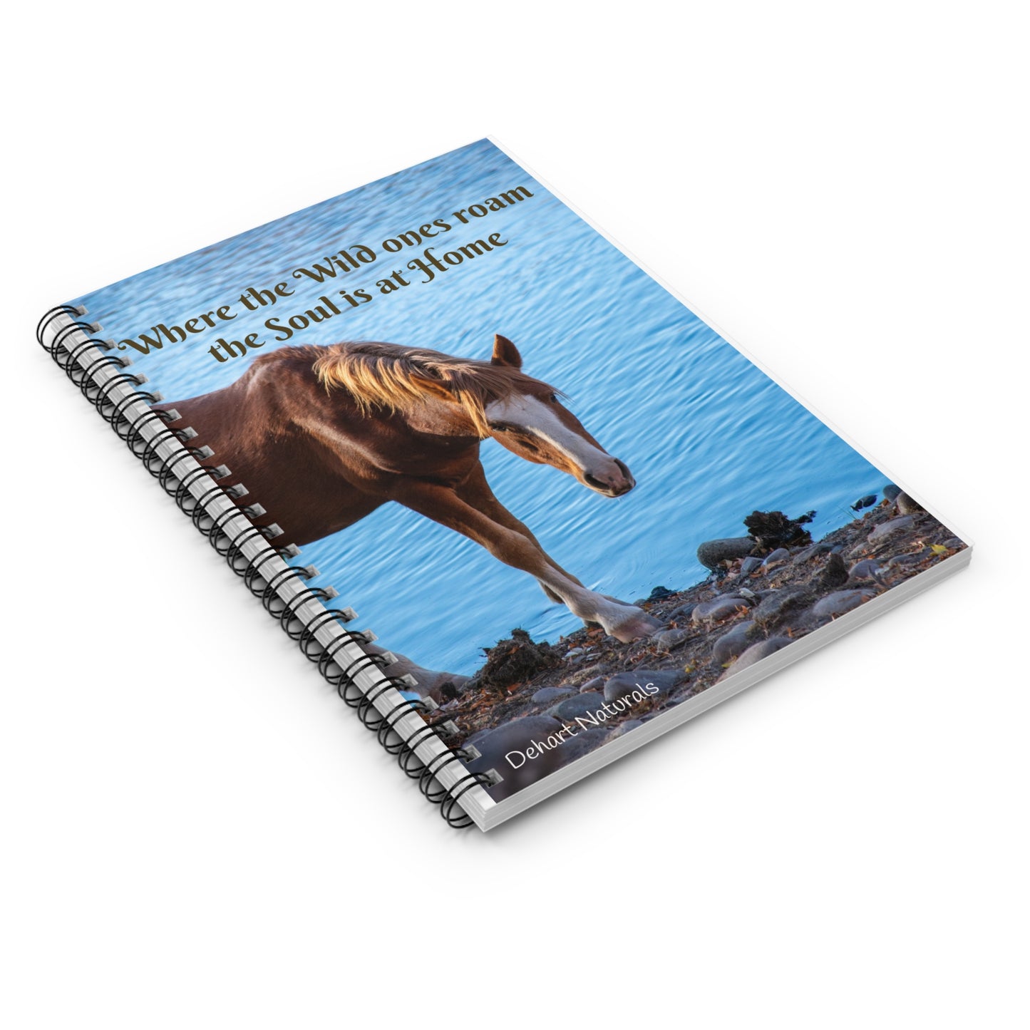 Inspirational Spiral Notebook - Where the Wild Ones Roam