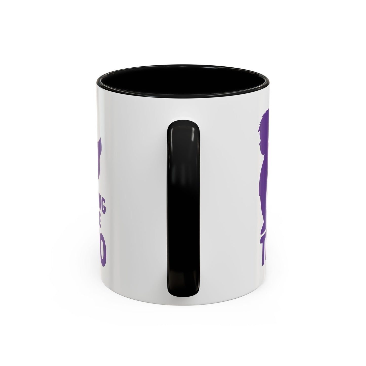 "Strong Like Theo" Coffee Mug- Caped Silhouette Edition