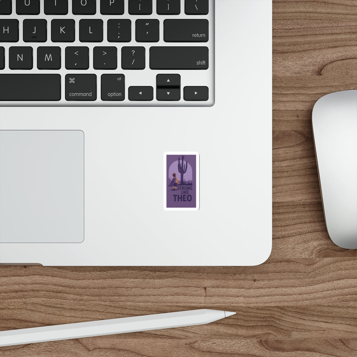 Strong Like Theo Die-Cut Stickers - Saguaro Edition- TBI Recovery Support
