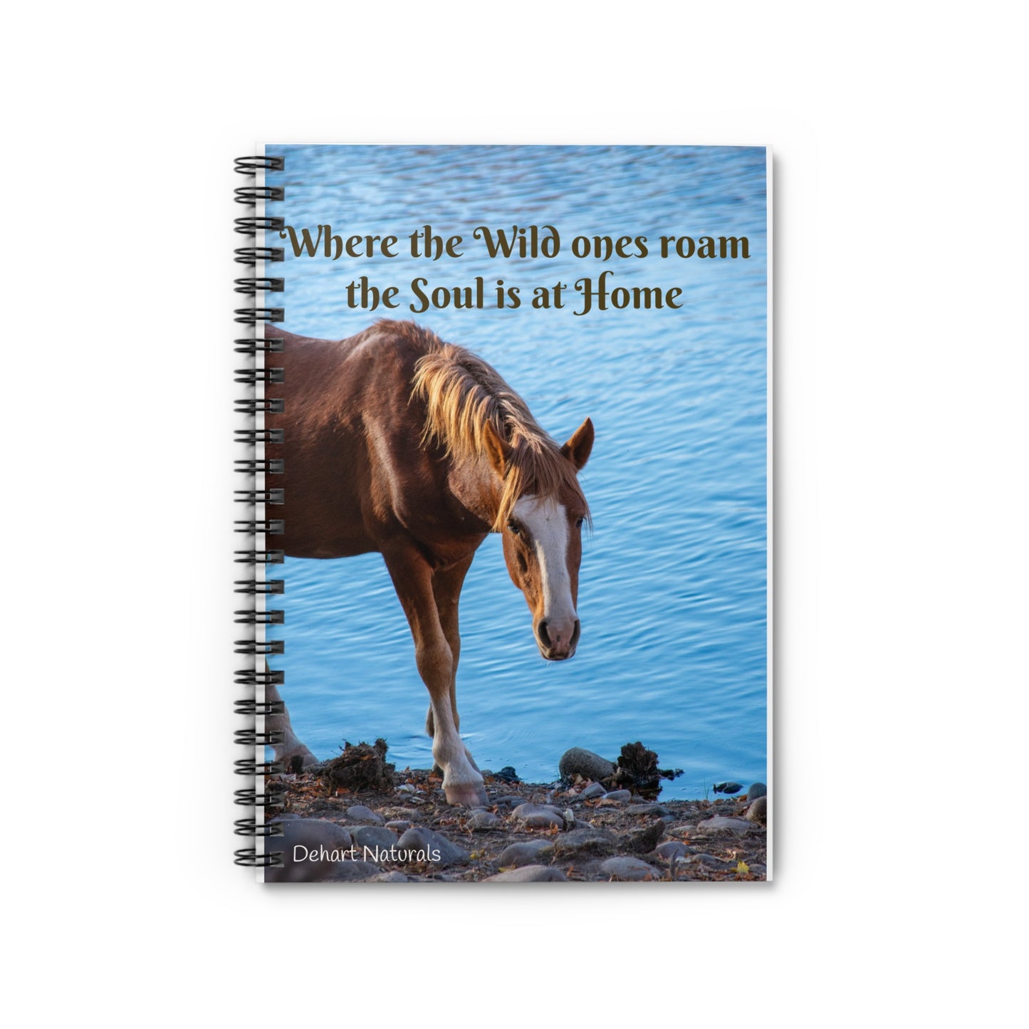 Inspirational Spiral Notebook - Where the Wild Ones Roam