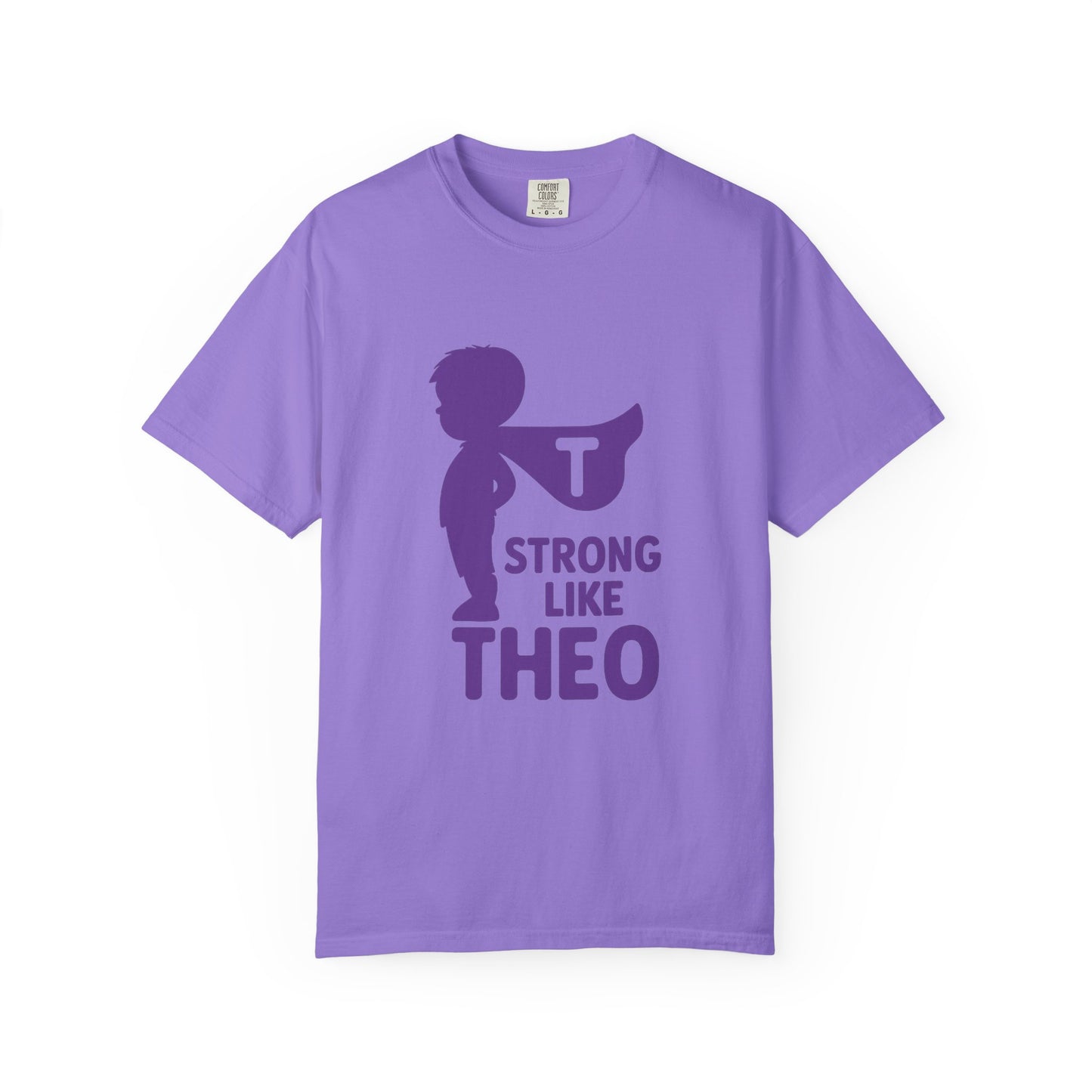 Strong Like Theo Tee, Support Tee for TBI Recovery