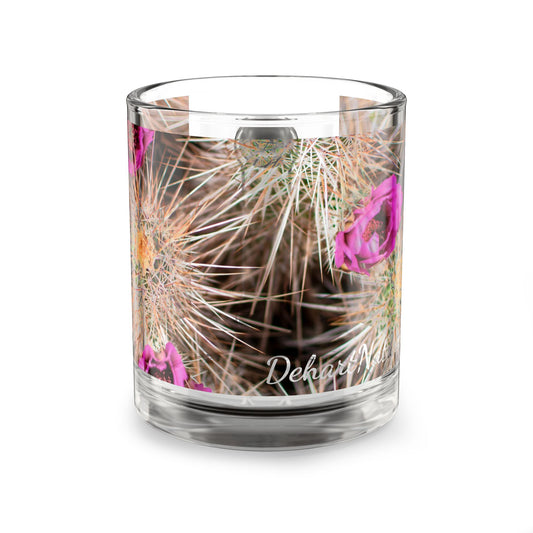 Strawberry Hedgehog Cactus Glass Mug- In Bloom Collection, 10oz