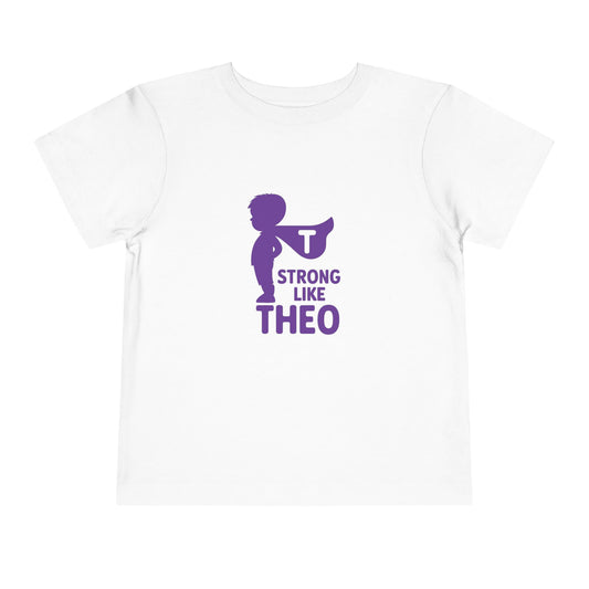 Strong Like Theo Toddler Tee - Support Tee for TBI Recovery