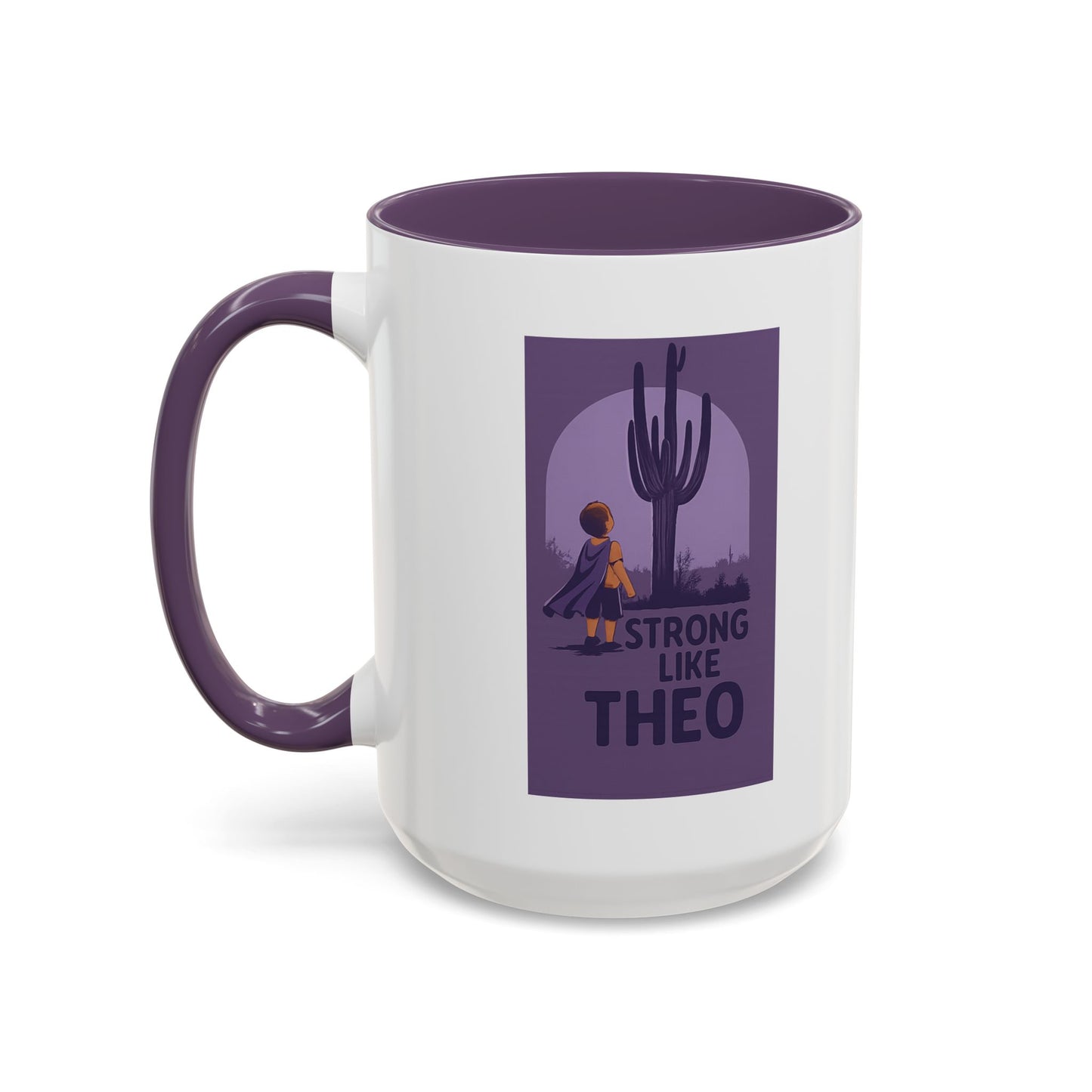"Strong Like Theo" Coffee Mug- Saguaro Edition
