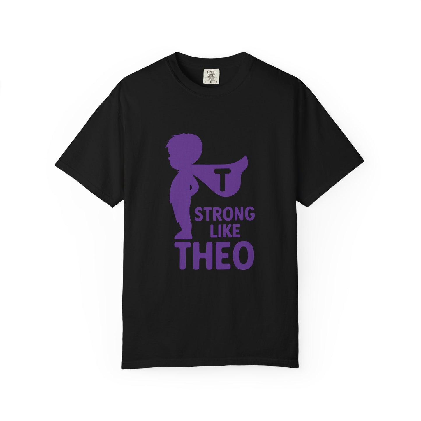 Strong Like Theo Tee, Support Tee for TBI Recovery