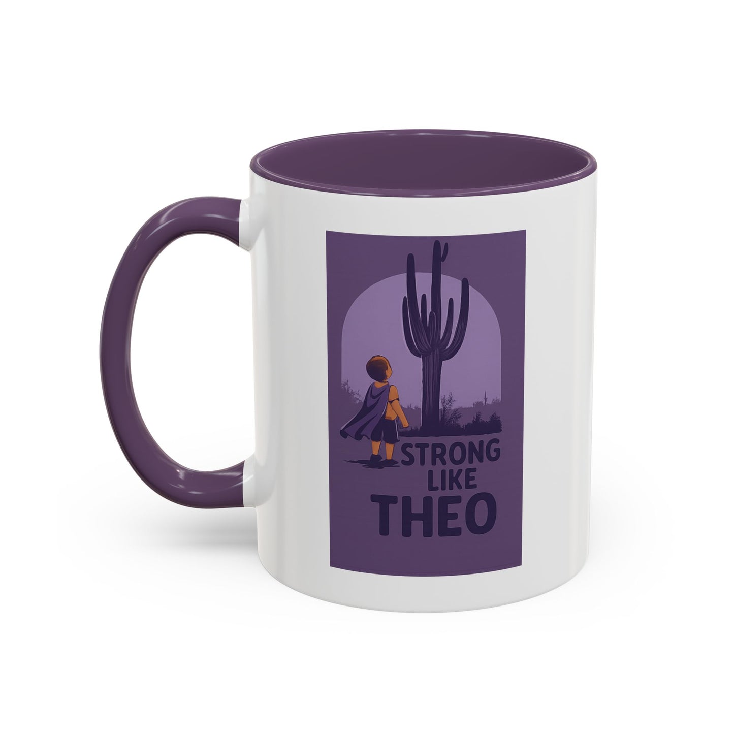 "Strong Like Theo" Coffee Mug- Saguaro Edition