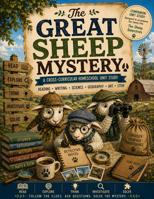 The Great Sheep Mystery: A Cross-Curricular Homeschool Unit Study