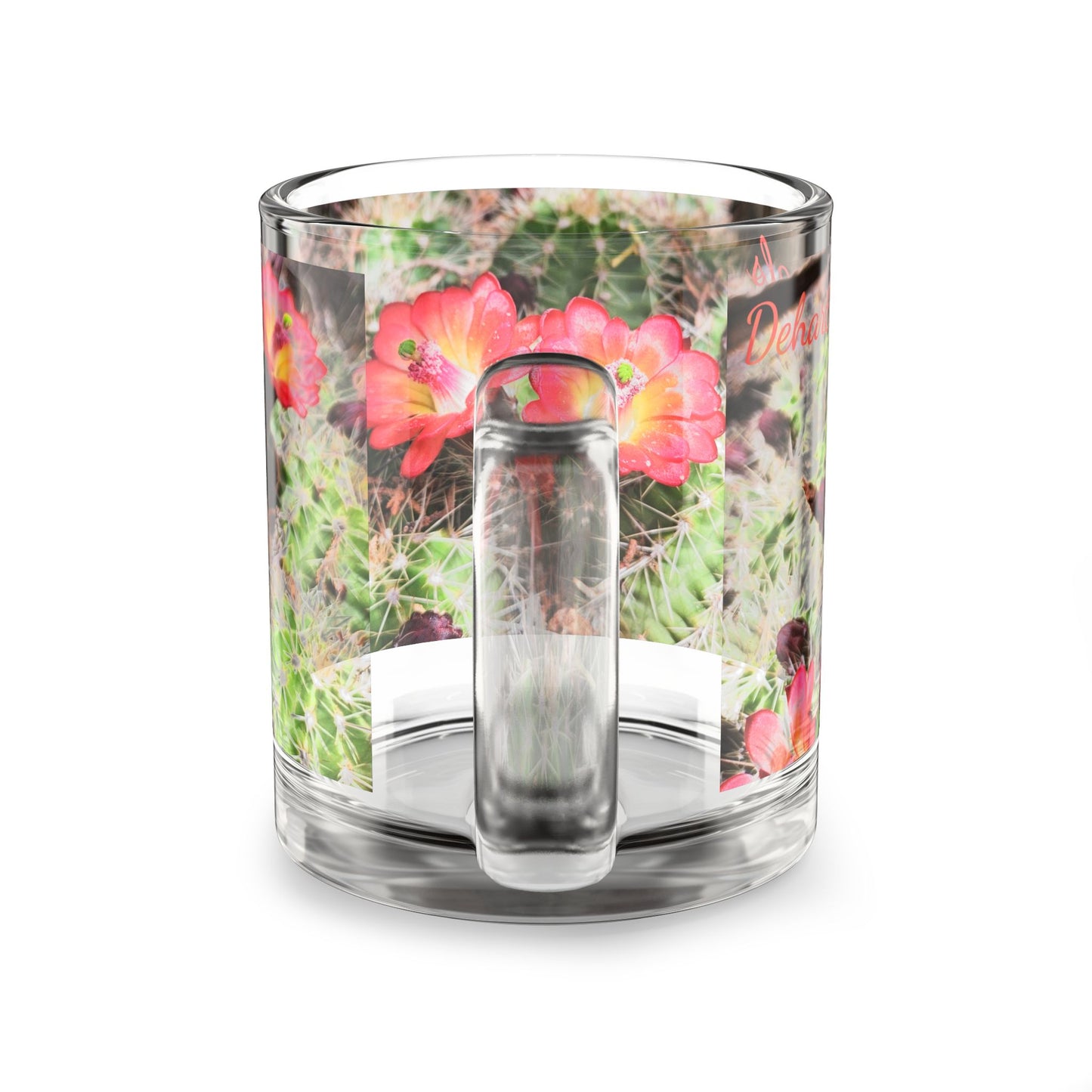 King Cup Cactus Glass Mug- In Bloom Collection, 10oz