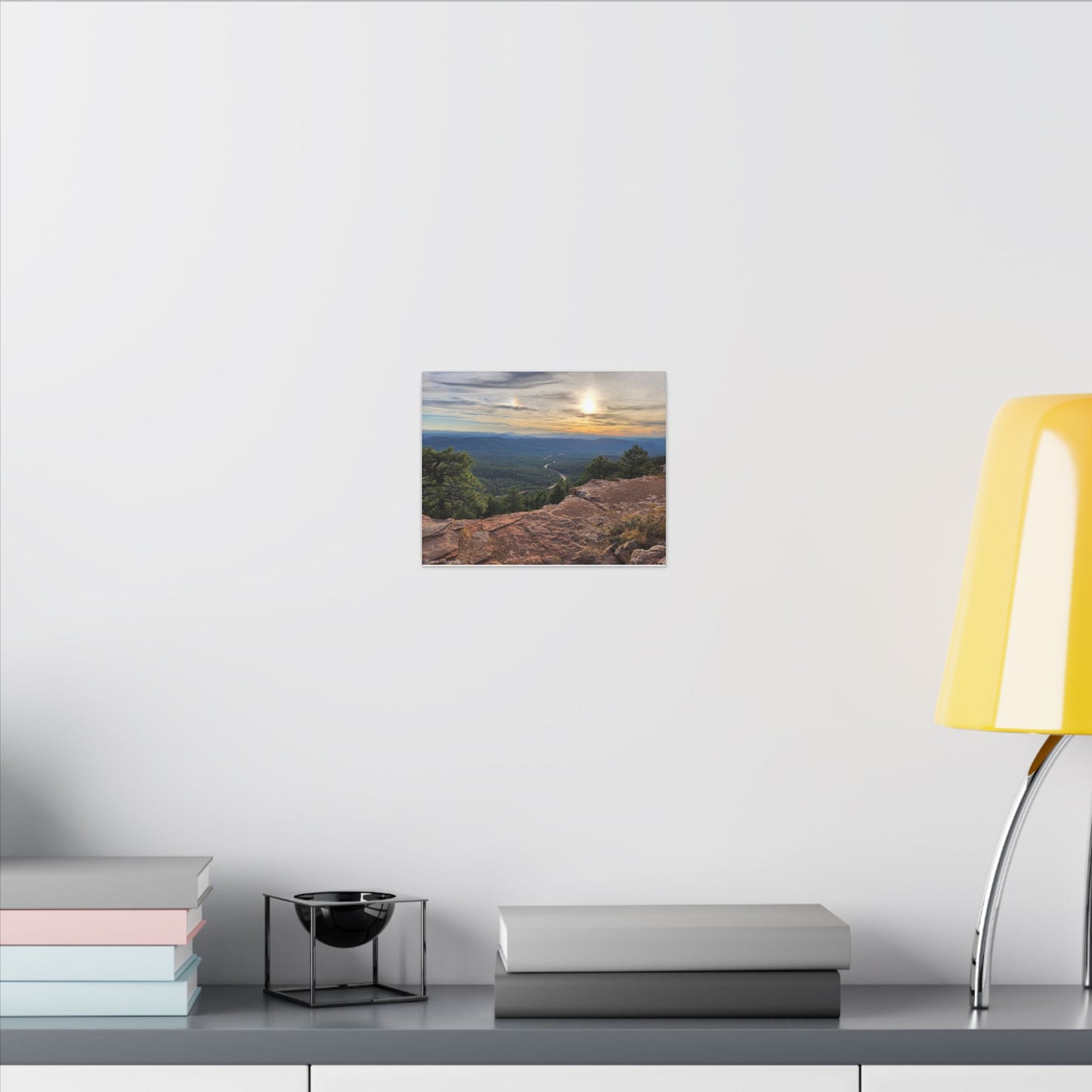 Mogollon Rim Sunset Arizona Landscape Canvas Print