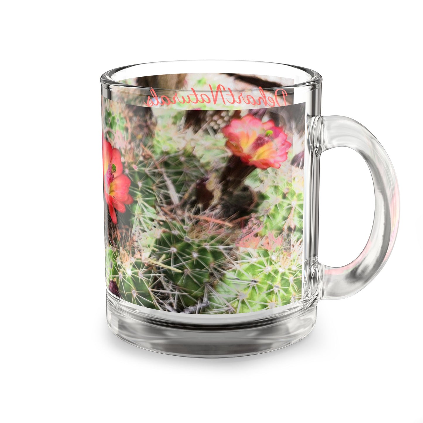King Cup Cactus Glass Mug- In Bloom Collection, 10oz
