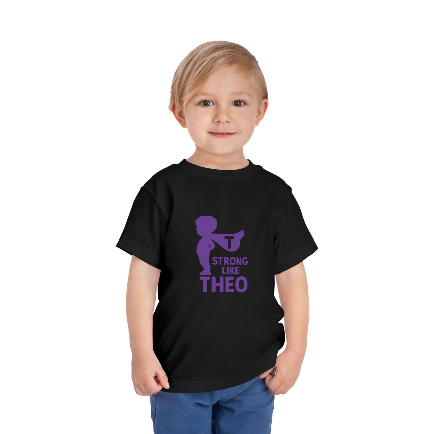 Strong Like Theo Toddler Tee - Support Tee for TBI Recovery