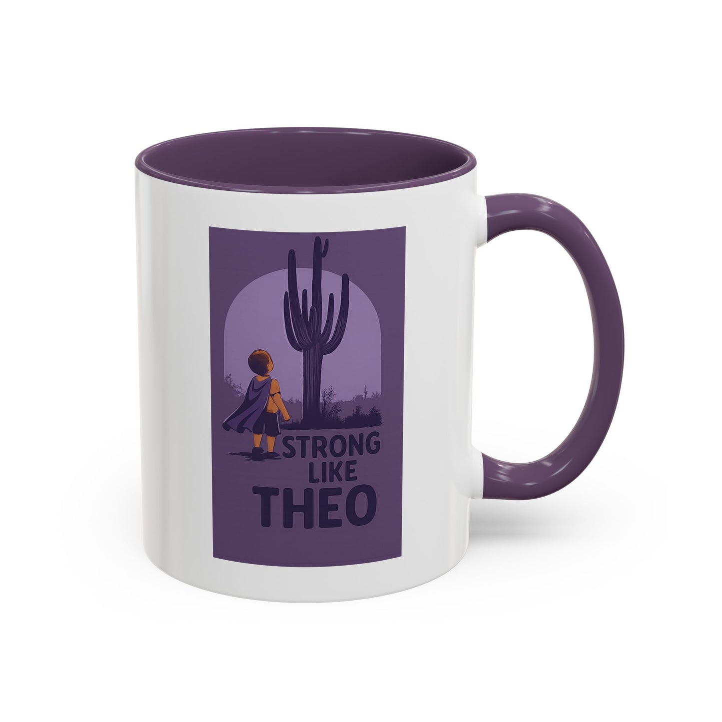 "Strong Like Theo" Coffee Mug- Saguaro Edition