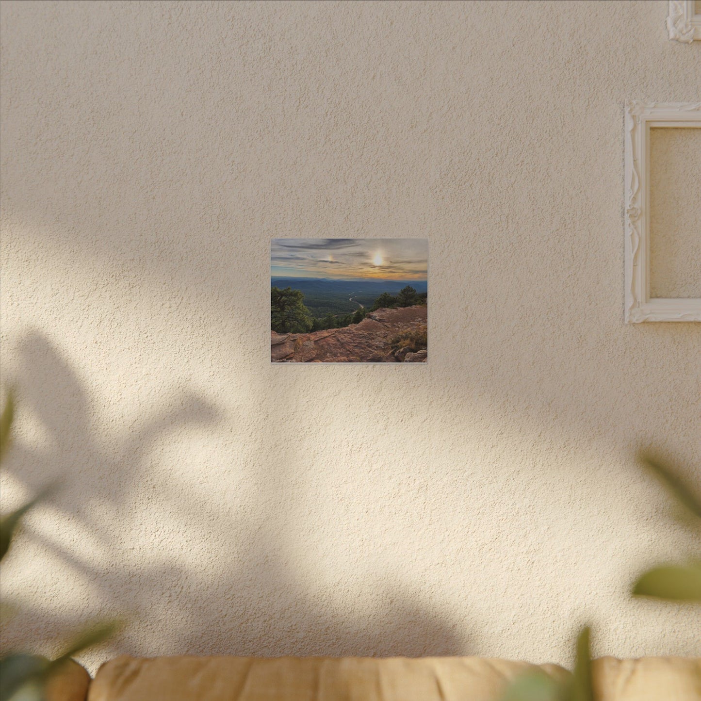 Mogollon Rim Sunset Arizona Landscape Canvas Print