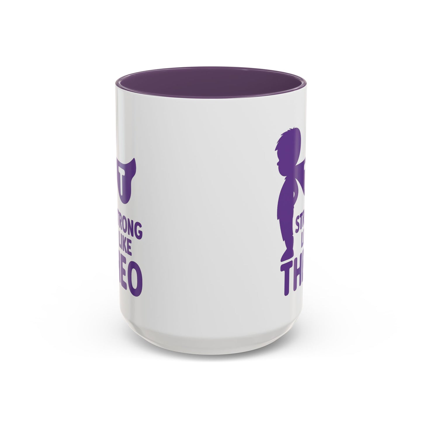 "Strong Like Theo" Coffee Mug- Caped Silhouette Edition
