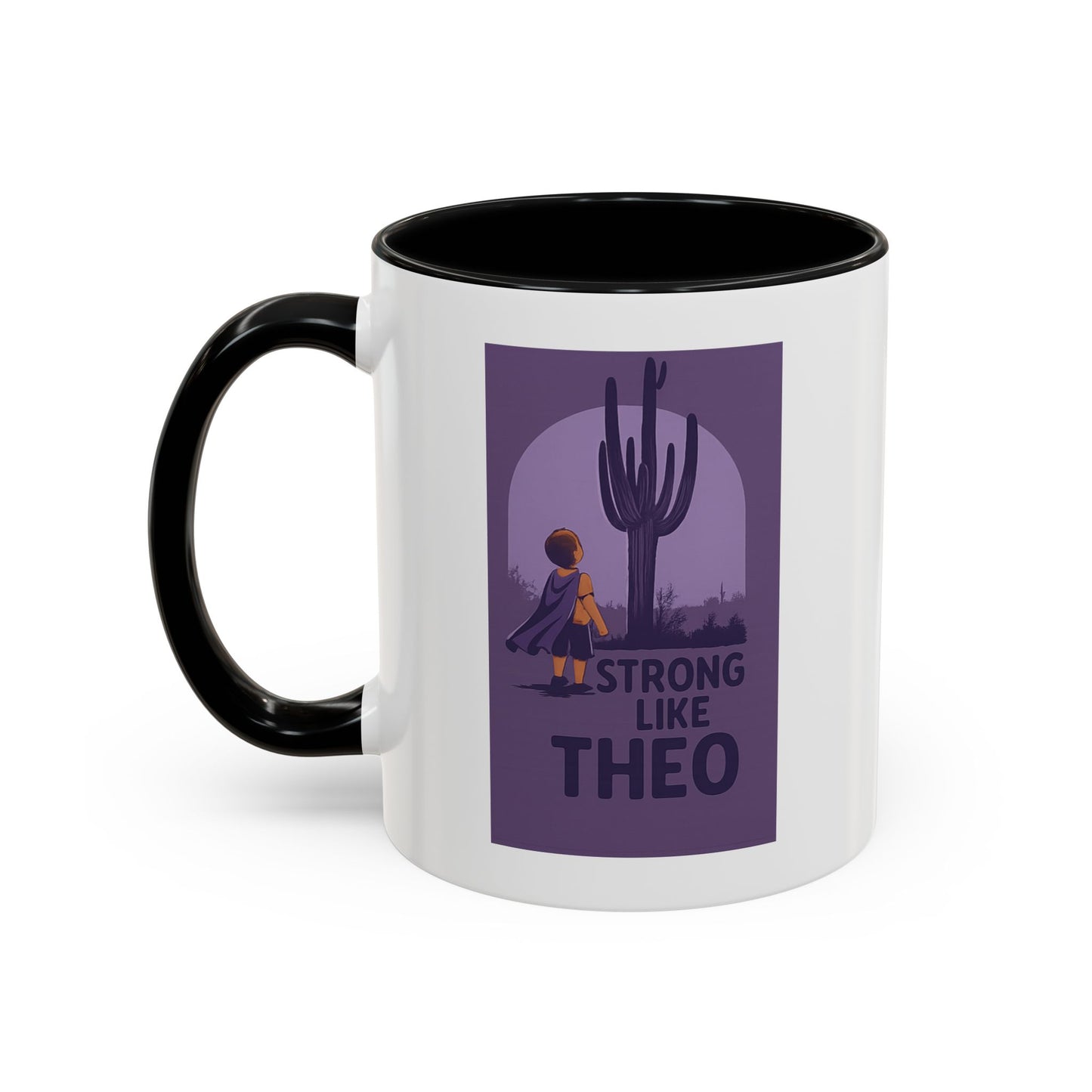 "Strong Like Theo" Coffee Mug- Saguaro Edition